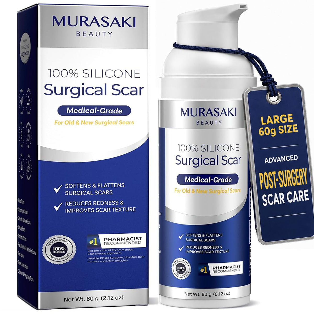 Murasaki Beauty 100% Silicone Scar Gel