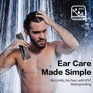 Estlily Electric Ear Wax Removal Kit – Water-Powered Ear Cleaner with 8 Reusable Tips