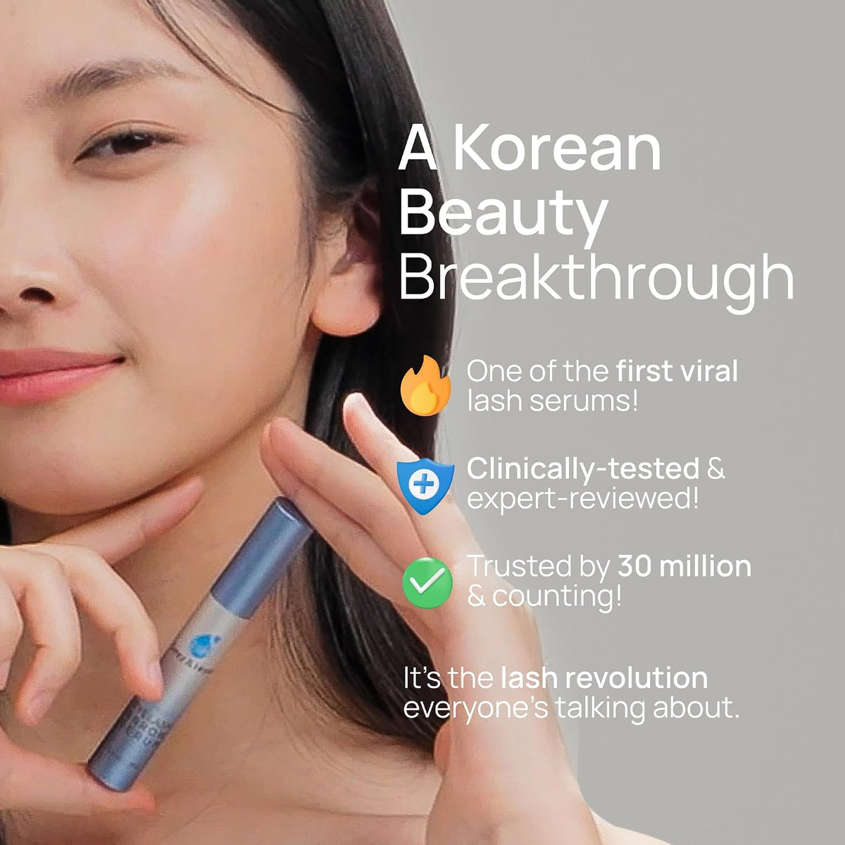 TEREZ & HONOR Enhancing Lash Serum – Korean Prostaglandin-Free Eyelash & Brow Serum