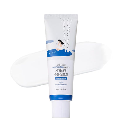 Round Lab Birch Juice Moisturizing UV LOCK SPF 45 broad spectrum