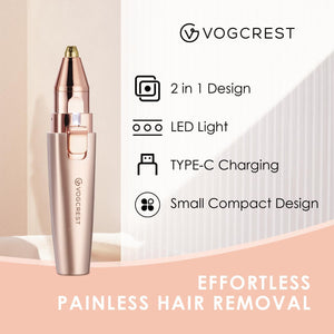 Vogcrest Eyebrow Trimmer & Facial Hair Remover