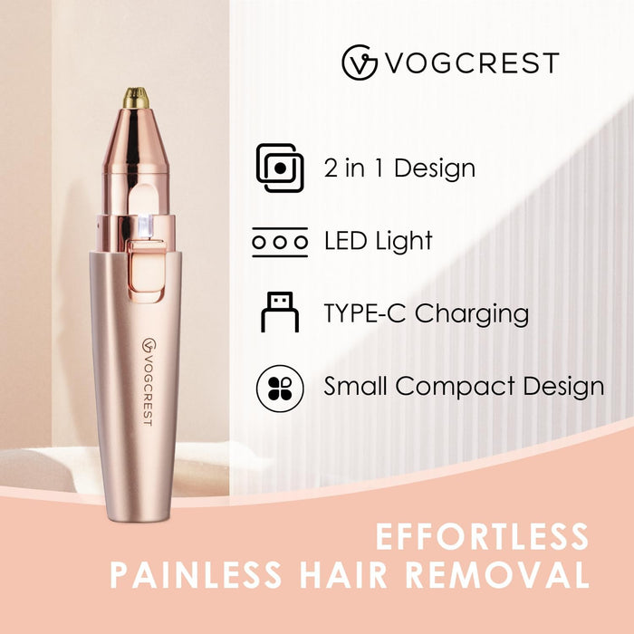 Vogcrest Eyebrow Trimmer & Facial Hair Remover