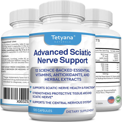 Tetyana Naturals Advanced Sciatic Nerve Support