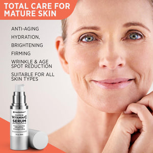 HealthyDerm Super Vitamin C Serum for Women,  1 FL Oz