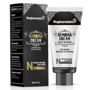 Nupharmisto Pain-Free Tattoo Numbing Cream - Maximum Strength, 60mL / 2 fl oz